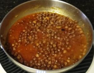 Black chana curry recipe