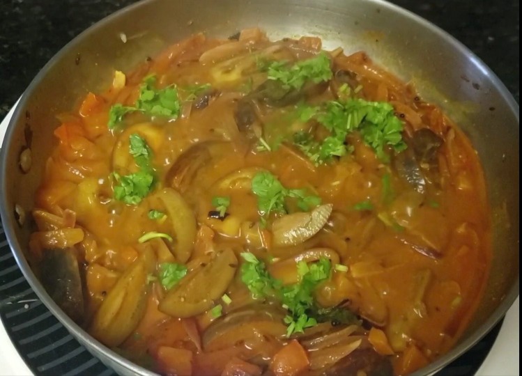 Recipe for Brinjal Curry