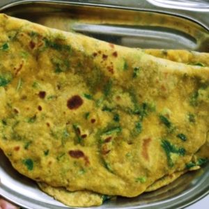 Recipe for Methi Paratha