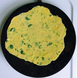 Recipe for Methi paratha