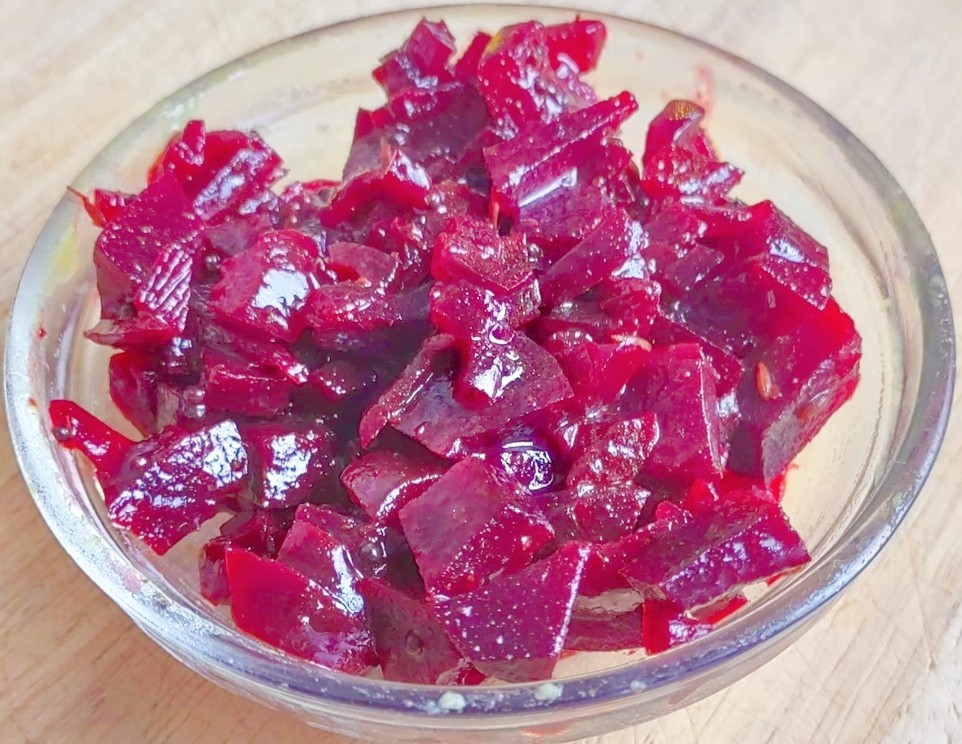 Recipe for beetroot curry