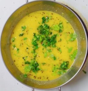 Recipe for Moong Dal Tadka 