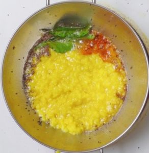Recipe for Moong Dal Tadka 