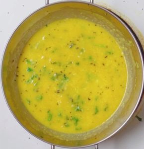 Recipe for Moong Dal Tadka 