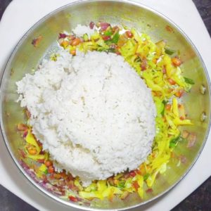Recipe for Cabbage rice
