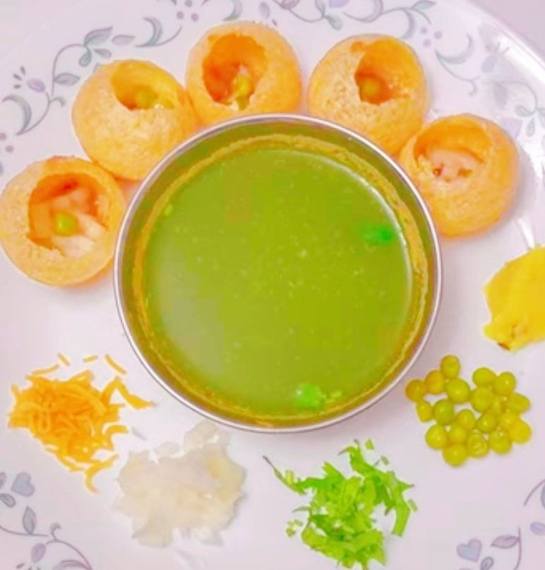 Recipe for panipuri pani