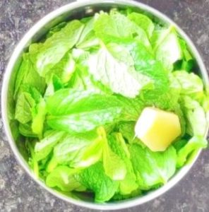 Recipe for panipuri pani
