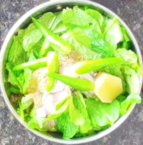 Recipe for panipuri pani