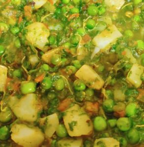 Aloo Matar ki sabji