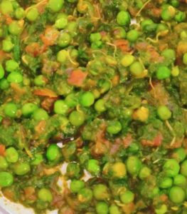 Aloo Matar ki sabji