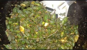 Karchikayi palya recipe