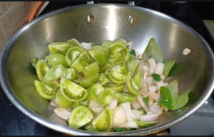 Tomato kayi chutney